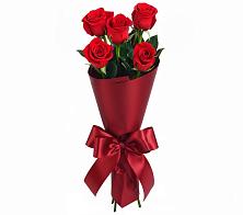 Букет 5 Красных роз Эдлесс Лав в Зеленоградске