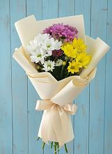 Букет цветов из:  Хризантемы в Зеленоградске