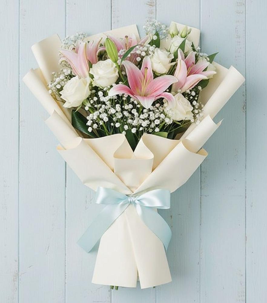 Букет цветов из: Лилии в Зеленоградске