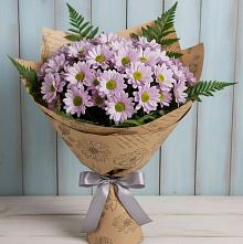 Букет цветов из:  Хризантемы #REPLACE_PRED# Зеленоградске