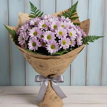 Букет цветов из:  Хризантемы в Зеленоградске