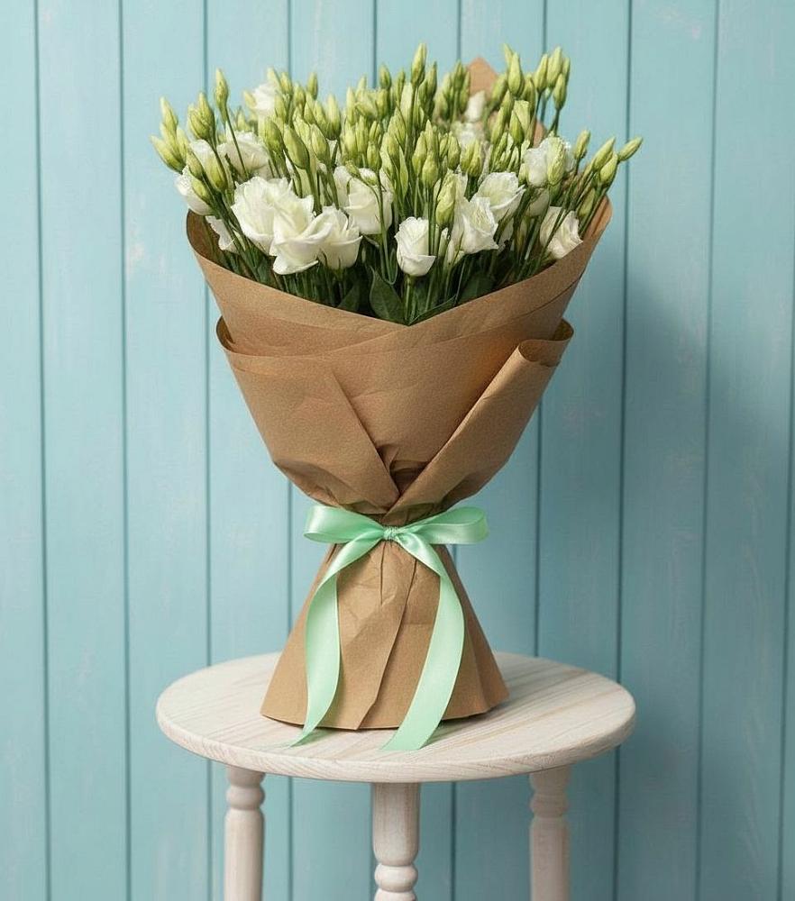 Букет цветов из: Лизиантусы в Зеленоградске