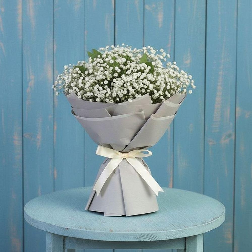 Букет цветов из: Гипсофила в Зеленоградске