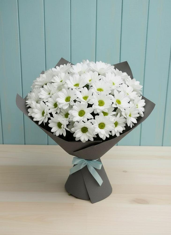 Букет цветов из: Хризантемы в Зеленоградске