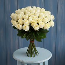 Букет 51 Белая роза Эдлесс Лав #REPLACE_PRED# Зеленоградске