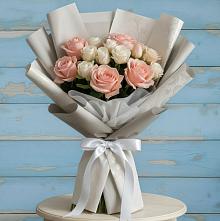 Букет цветов из:  Розы #REPLACE_PRED# Зеленоградске