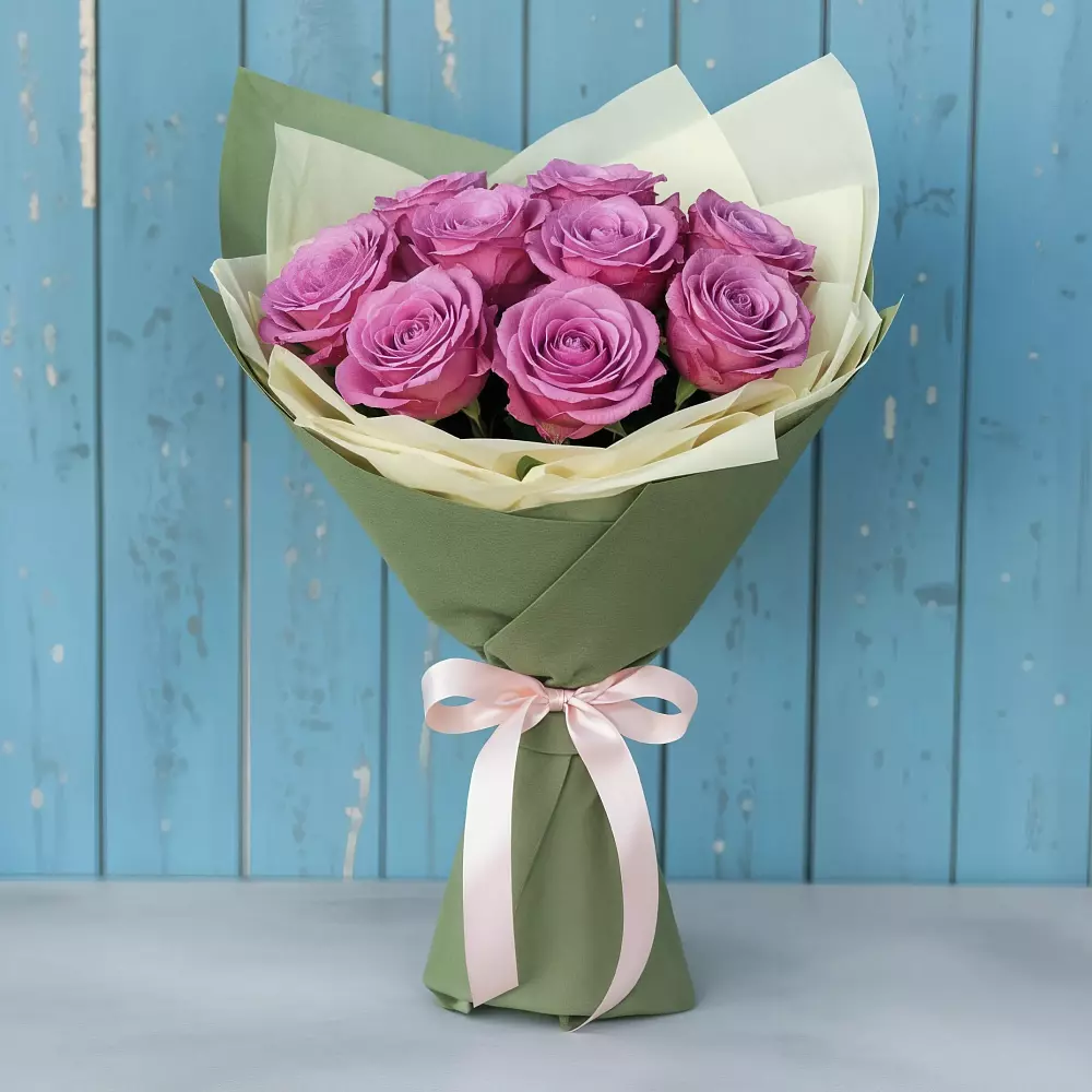 Букет Розы Фёрст Леди в Зеленоградске