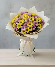 Букет цветов из:  Хризантемы в Зеленоградске