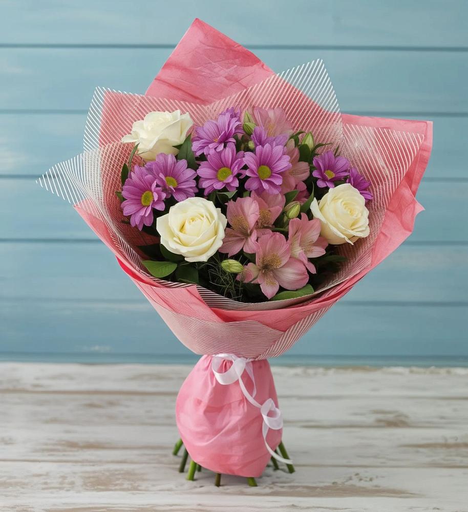 Букет цветов из: Герберы в Зеленоградске