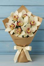 Букет цветов из:  Орхидеи и Розы в Зеленоградске